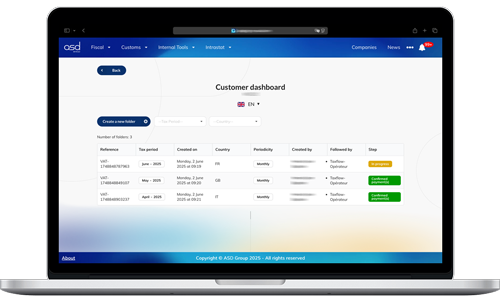 ASD Taxflow Dashboard